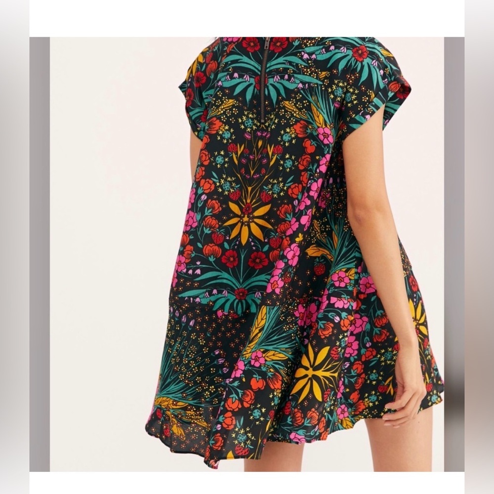 🌺 Free People “Strawberry Fields” Mini Dress – Size Small 🌺 - Picture 4 of 14